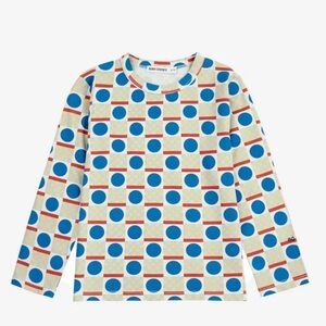 Bobo Choses Geometric Scacs all over T-shirt